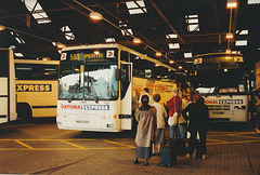 Midland Bluebird N618 USS at Digbeth Coach Station, Birmingham - 8 Sep 1995