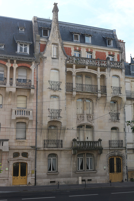 Art Nouveau buildings in Nancy, France