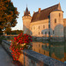 Le château de Sully-sur-Loire. Les douves.