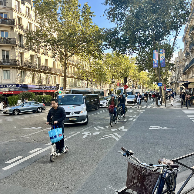 Paris 2024 – Bicycle path