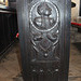 C16th pew end, St Mary's Church, Sprotborough, South Yorkshire