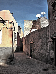 In the streets of Marrakech