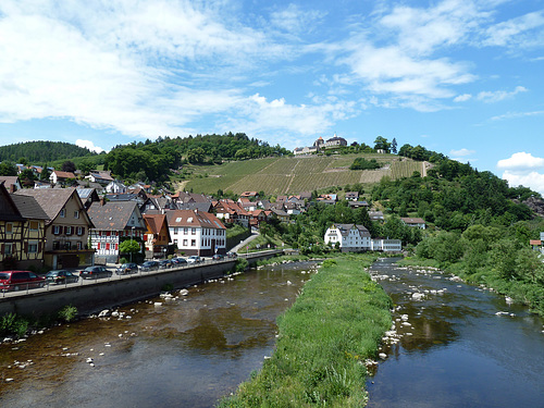 Schloss Gernsbach an der Murg bei Gernsbach-Oberstrot