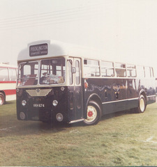 East Yorkshire 674 (VKH 674) (Preserved) - Sep 1982