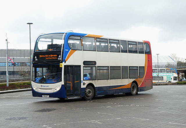 Stagecoach East Midlands 15656 (FX10 AFY) in Lincoln bus station - 28 Feb 2023 (P1140555)