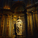 Italy, Duomo di Siena, Statue at the Entrance to the Chapel of Saint John the Baptist