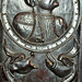 C16th pew end, St Mary's Church, Sprotborough, South Yorkshire