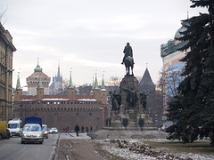 Krakow, View to Old Town