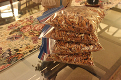 "Yes, I know, This is a "nutty" photo " ~~~~  Fresh pecans from our tree!!  fall / winter 2021