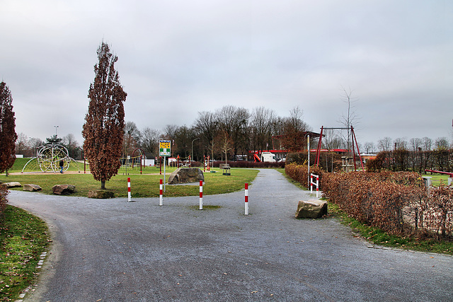 Wege auf dem Exerzierplatz (Hamm) / 16.12.2023