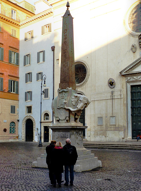Roma - Obelisco della Minerva