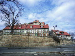 Kreuzung vor dem Münzenberg