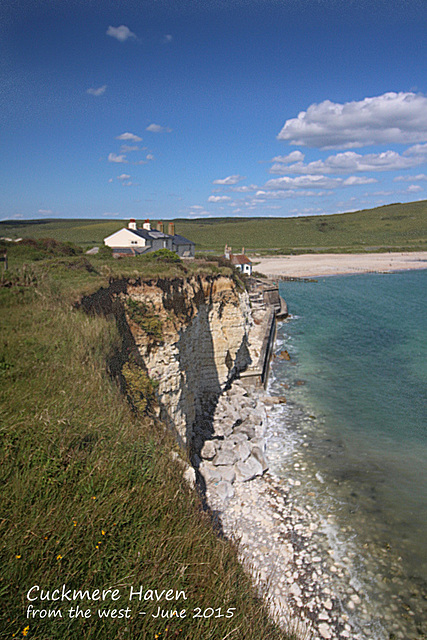 Cuckmere Haven from the West - Seaford - Sussex - 8.6.2015