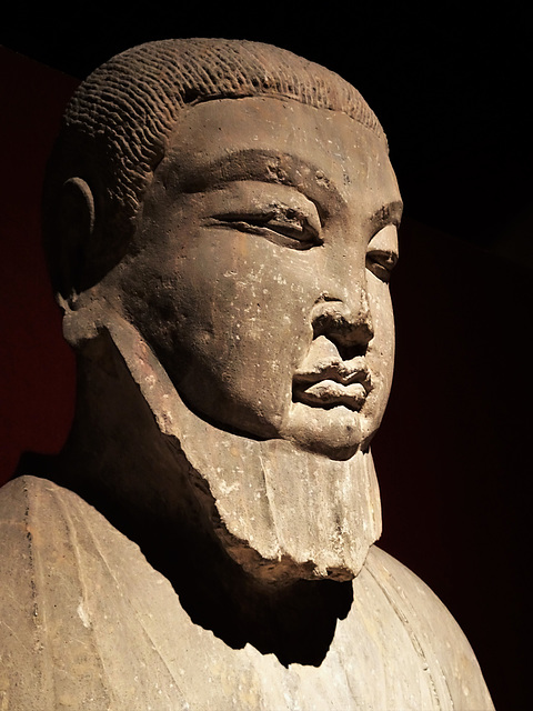 Lao Jun sculpture, stone