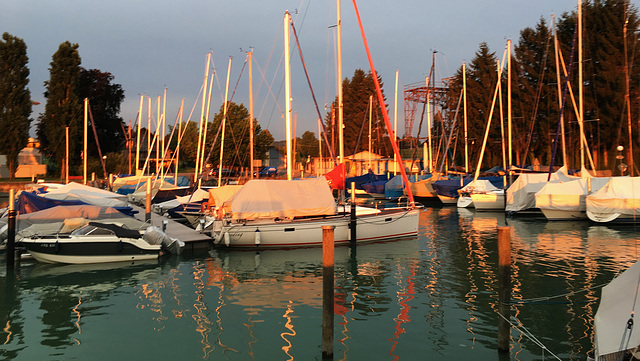 Güttingen - erstes Sonnenlicht