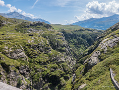 Blick in die Cardinelloschlucht