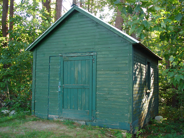 Funeral shed