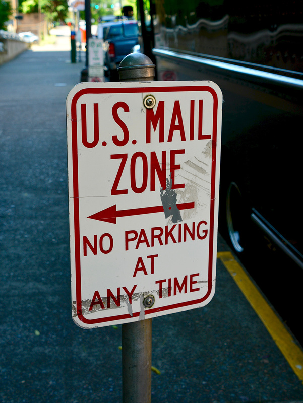USA 2016 – Portland OR – U.S. Mail Zone