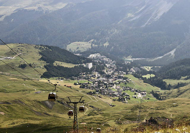 Blick auf Arosa