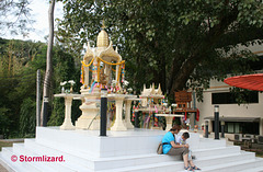 Beautiful Sculptures in Chiang Mai Park