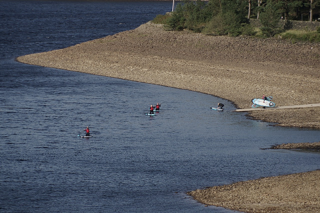 Paddle boarding