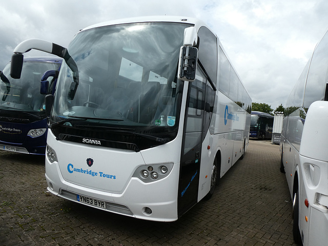 Cambridge Tours YN63 BYR at Longmeadow - 8 Aug 2021 (P1090481) Cambridge Tours YN63 BYR at Longmeadow - 8 Aug 2021 (P1090481)
