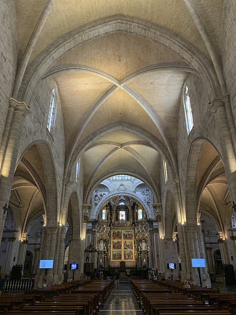 València cathedral, interior