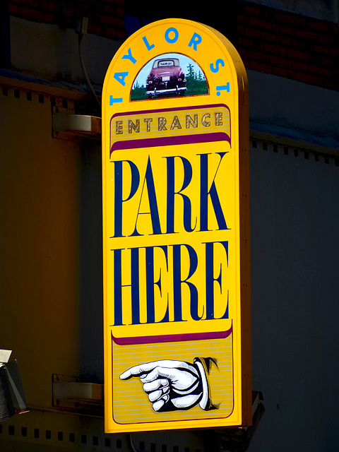 USA 2016 – Portland OR – Park here