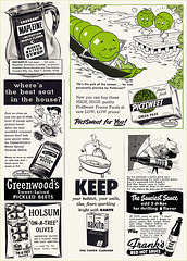 Duotone and B&W Ads, 1952