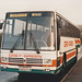 Grey Green E893 KYW near Waterbeach and Milton on hire to Cambridge Coach Services – 5 Jan 1991 (135-03)