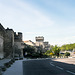 An der Stadtmauer von Avignon