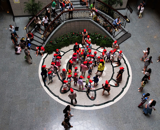 School excursion, Shanghai Museum