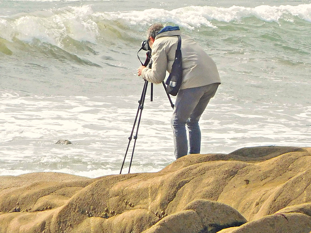 attention à la vague,