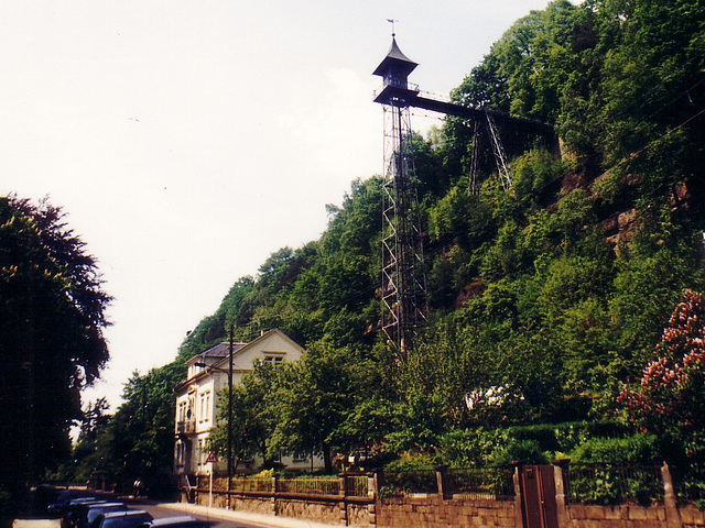 Personen-Aufzug von 1904, Bad Schandau/Ostrau