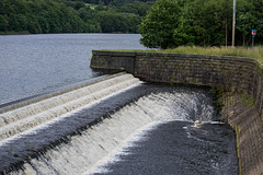 Valehouse Reservoir overspill