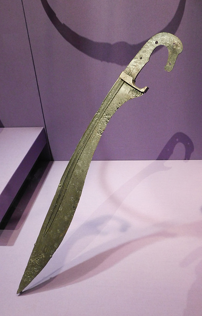 Falcata Type Sword in the Metropolitan Museum of Art, March 2022