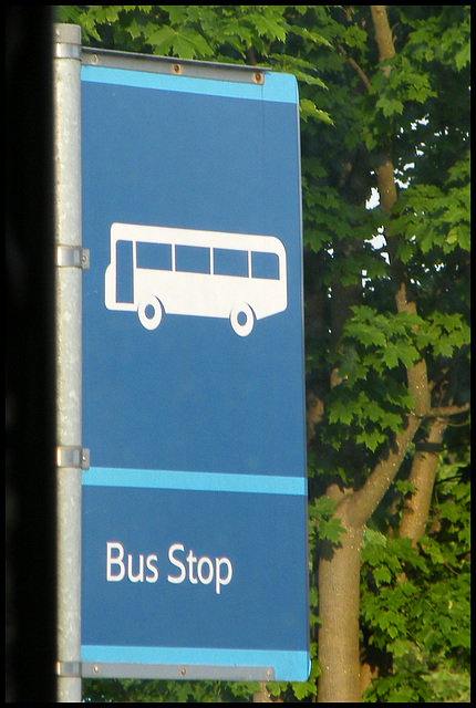 Leyland bus stop