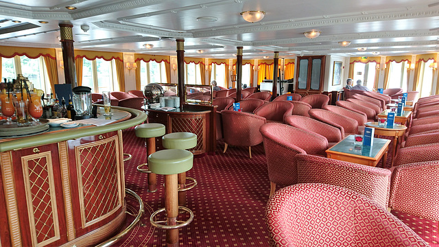 Salon auf unserem Flusskreuzfahrtschiff