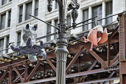 Elevated Art – North Wabash Avenue, Chicago, Illinois, United States