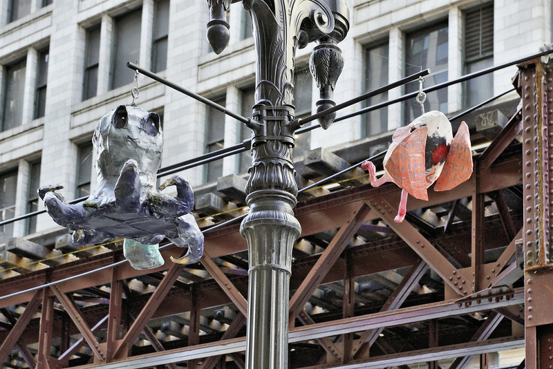 Elevated Art – North Wabash Avenue, Chicago, Illinois, United States