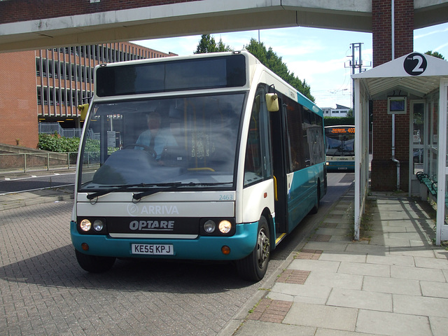 DSCF4495 Arriva the Shires KE55 KPJ in Welwyn Garden City - 18 Jul 2016