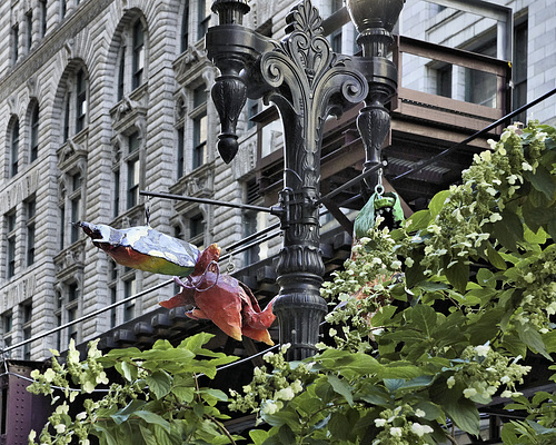 Loopy Art – North Wabash Avenue, Chicago, Illinois, United States