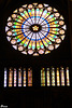 Rosace vitraux de la cathédrale de Strasbourg