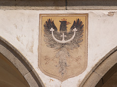 Zamek Telč, The Emblem on the Wall