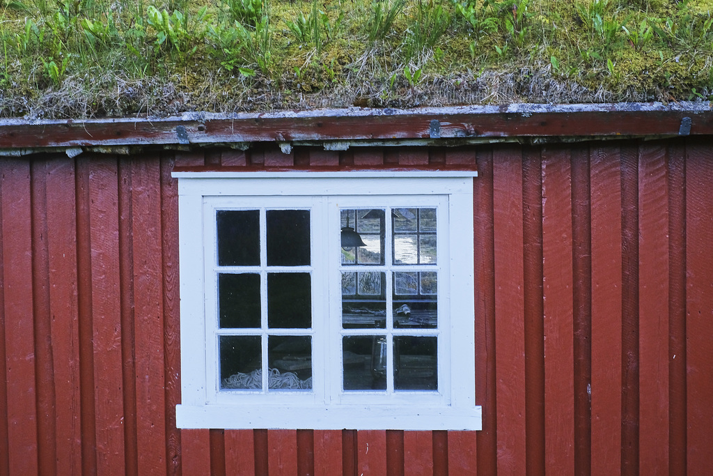 Lofoten museum window 3