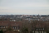 Aussichtspunkt Charlottenstraße, Blick Richtung Gelsenkirchen (Essen-Burgaltendorf) / 10.02.2024