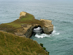Tunnel Beach - coastal cliffs
