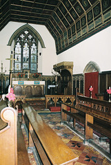 Chancel, Coddington Church, Nottinghamshire