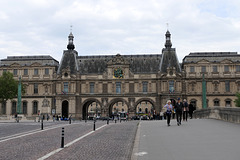 Entrance to the Louvre Museum
