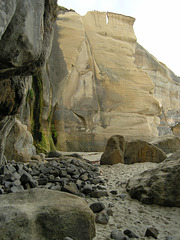 Down at Tunnel Beach